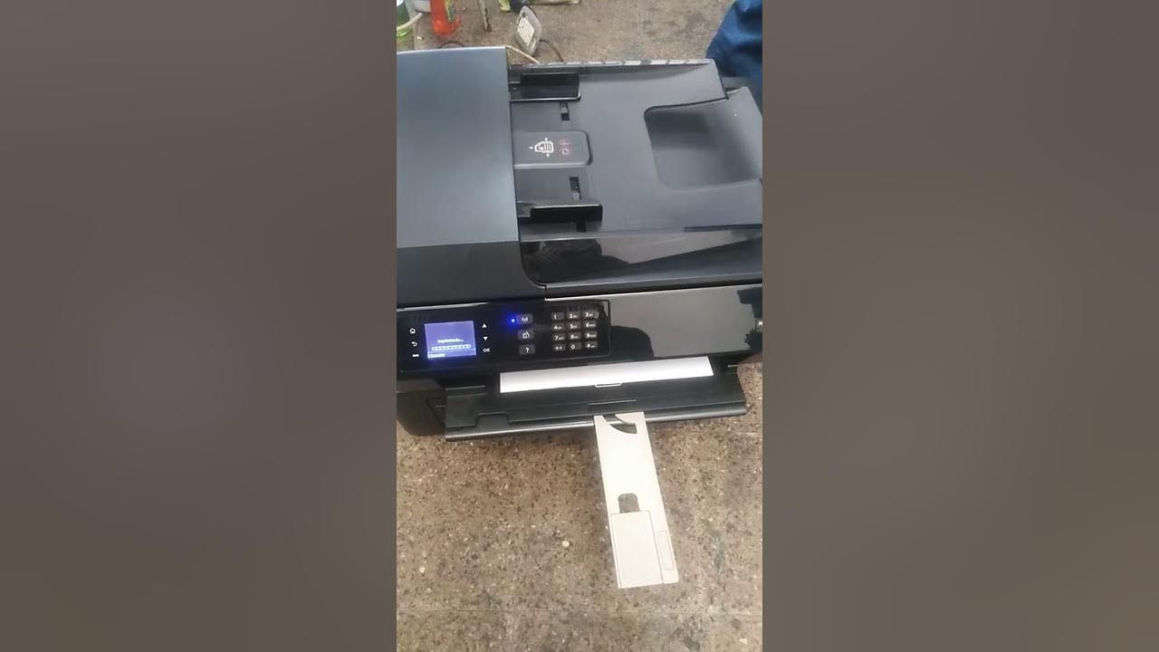 Impresora hp deskjet ink advantage 4645 - YouTube