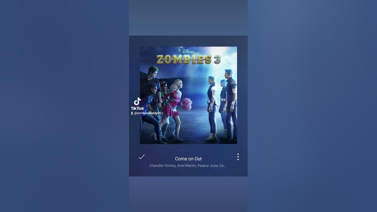 Zombies 3 | Chandler Kinney, Ariel Martin & Pearce Joza - Come on Out 💯 #shorts #youtubeshorts