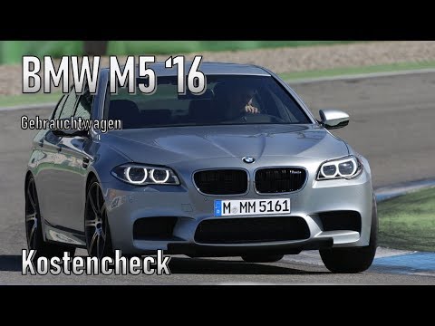 Bmw M5 16 Unterhalt Gebrauchtwagen Youtube