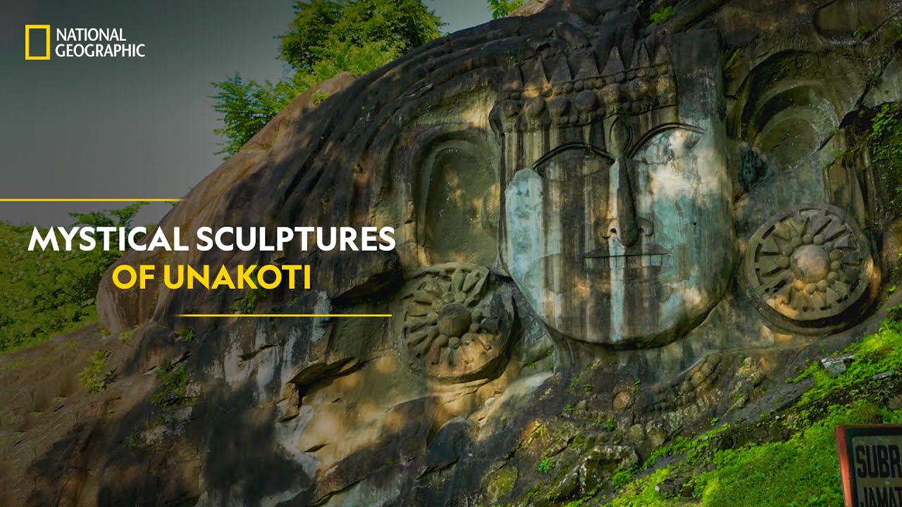 ⁣Mystical Sculptures of Unakoti | It Happens Only in India | National Geographic