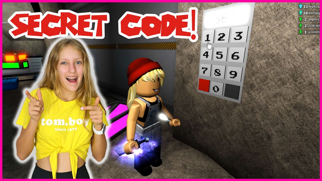 Finding The Code To The Secret Door Youtube - can you find out code doors codes on roblox