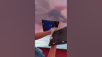 How to remove and install LED module quickly？ #ledinstallation #leddisplay #ledmodule#indoorled