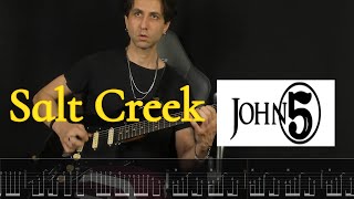 Salt Creek - John 5  (Guitar Cover With Tabs)