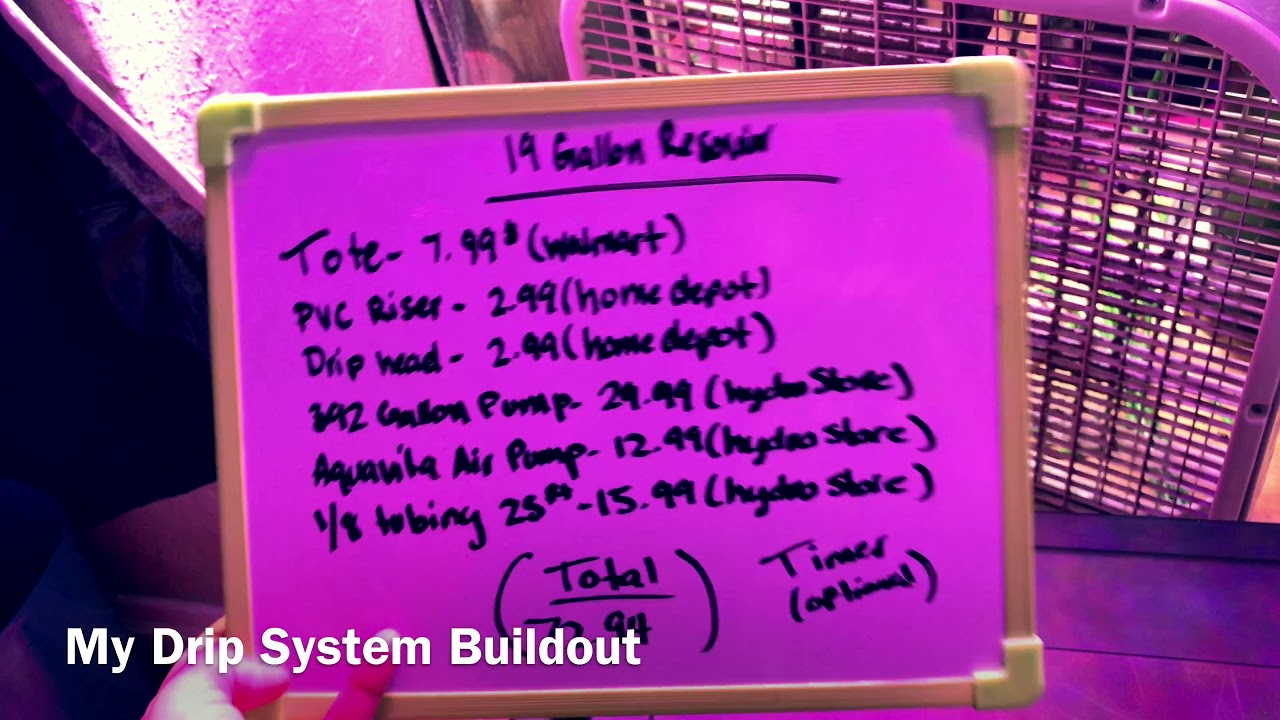 My Simple DIY Drip System Build (Explained) YouTube
