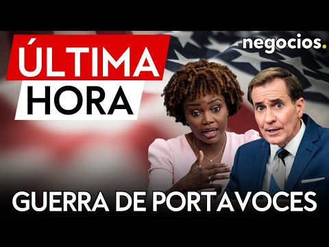 &Uacute;LTIMA HORA | Guerra de portavoces en la Casa Blanca: Karine Jean Pierre bloquea a John Kirby