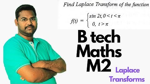 Laplace transforms@maths naresh eclass