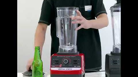 Silver Crest Heavy Duty Commercial Blender grinding bottle