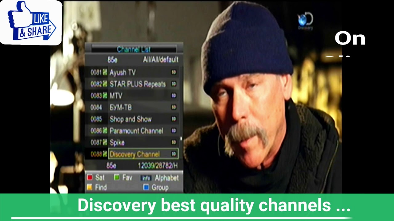 Horizon-2 at 85e satellite all channels list (part 1)