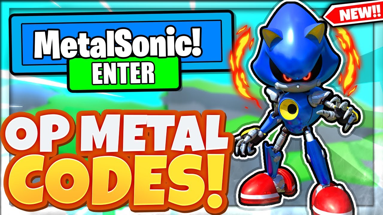 ALL NEW *SECRET* METAL SONIC MADNESS CODES In SONIC SPEED