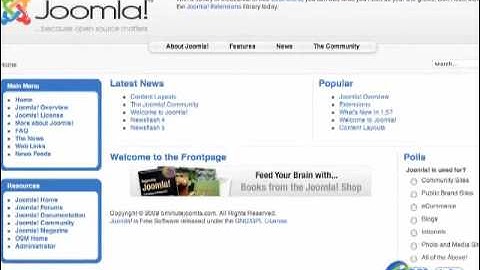 Removing Welcome To The Frontpage In Joomla