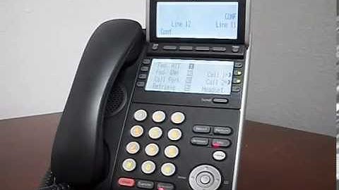How to Make a Conference Call on IPKII/SV8100/SV9100 NEC Phone System