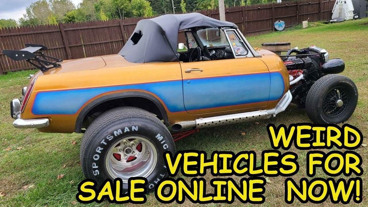 WEIRD VEHICLES WEDNESDAY! 10 Odd Vehicles Selling Online - Links to Ads in Video Description Below