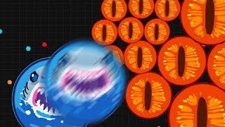 AGARIO - W =TEAM GAMEPLAY//CRAZY SPLITRUN!!!!!!