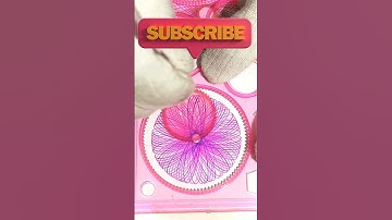 Cyberpunk Neon Spirograph ASMR 👾 #Shorts