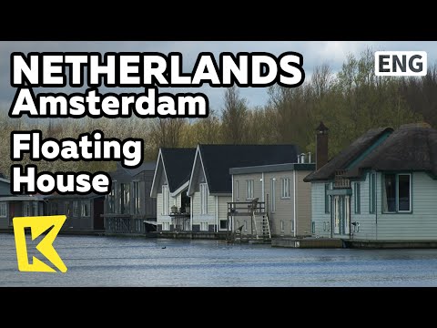 【K】Netherlands Travel-Amsterdam[네덜란드 여행-암스테르담]암스텔 강변, 수상가옥/Floating House/Velsen Zuid/