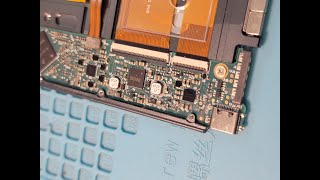 No power: Liquid damage Remarkable 2 power issue repair at Computer Repair Plus in Bradenton Florida
