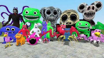 EVERY SMILING CRITTERS GIANT FORM IN POPPY PLAYTIME CHAPTER 3!! Garry