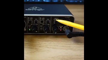 How to Use Audio Interface Behringer
