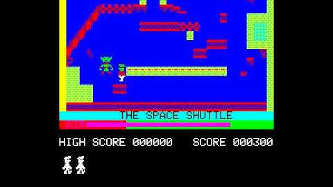 oric manic miner room 23 the space shuttle