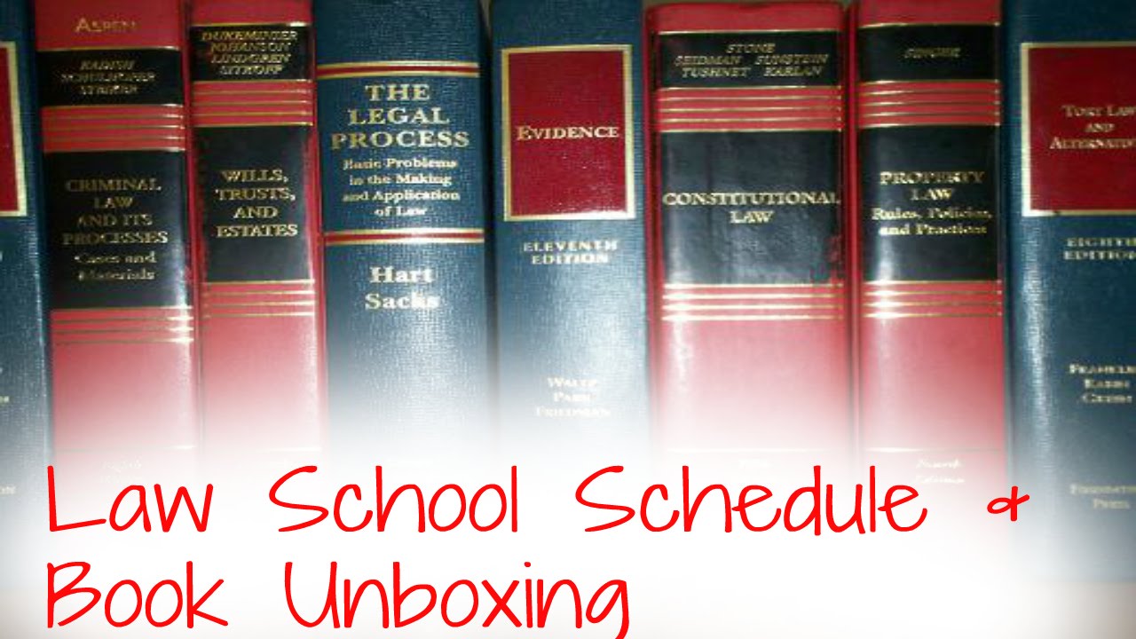 The Important Stuff Law School Schedule 900 Book Unboxing YouTube the-important-stuff-law-school-schedule-900-book-unboxing-youtube