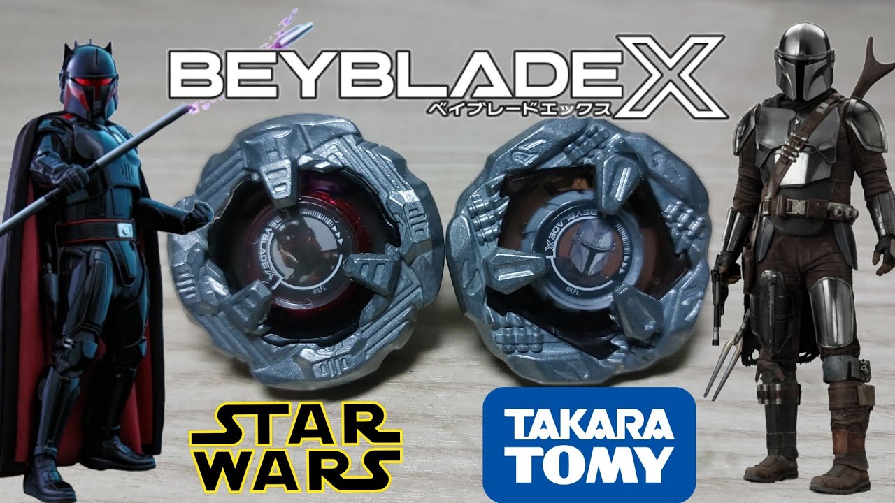 Mandalorian и Moff Gideon BX-00 от Takara Tomy/Beyblade X/Бейблейд Икс/Beyblade Burst/Бейблейд