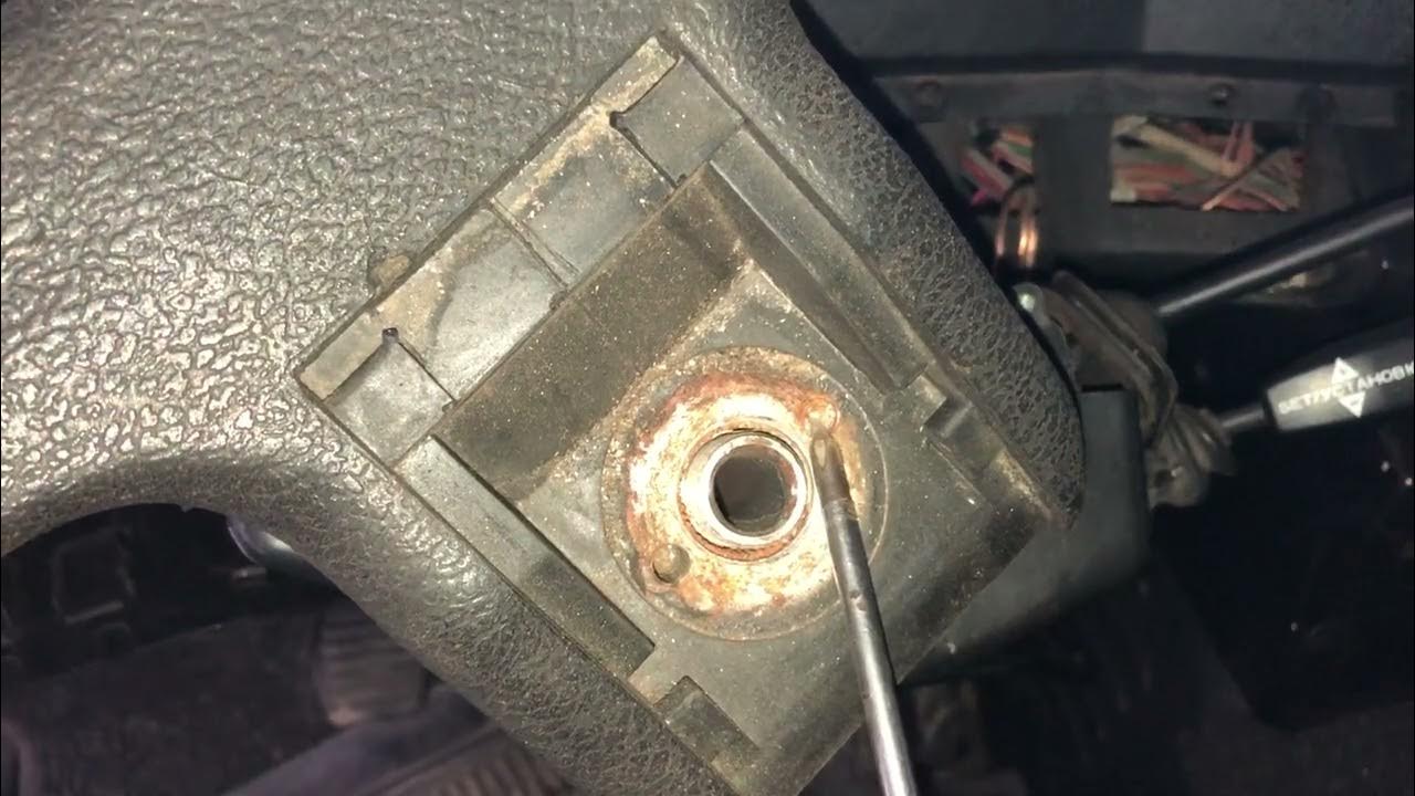 Как снять руль на камазе 29) Вставки салона под "дерево" + руль "косточка" Toyota Mark II (100), 2,5 л,