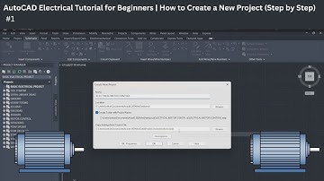 How to Start a New Project in AutoCAD Electrical | Beginner’s Guide