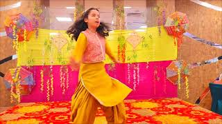 Jhaanjhar dance by Archisha /jasmine Bhasin/#punjabidance#punjabisong #bridalsolodancs#punjabigidha