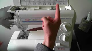 Information How to thread Janome Schoolmate Sewing Machine Update