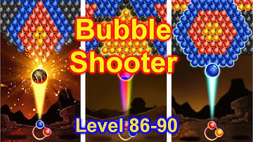 Bubble Shooter Level 86-90 Fun Game On Cell Phone