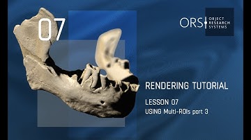 Rendering & Movie Making with Dragonfly #7 Using multi-ROIs part 3