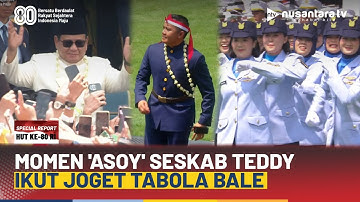 [FULL] Luwes Banget! Presiden Prabowo, Seskab Teddy, dan Para Tamu Joget Tabola Bale di Istana | NTV