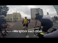 London cycling  argument with fellow cyclist