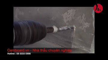 Hướng dẫn thi công tấm Cemboard Thái Lan | tấm SMARTBOARD Thái Lan