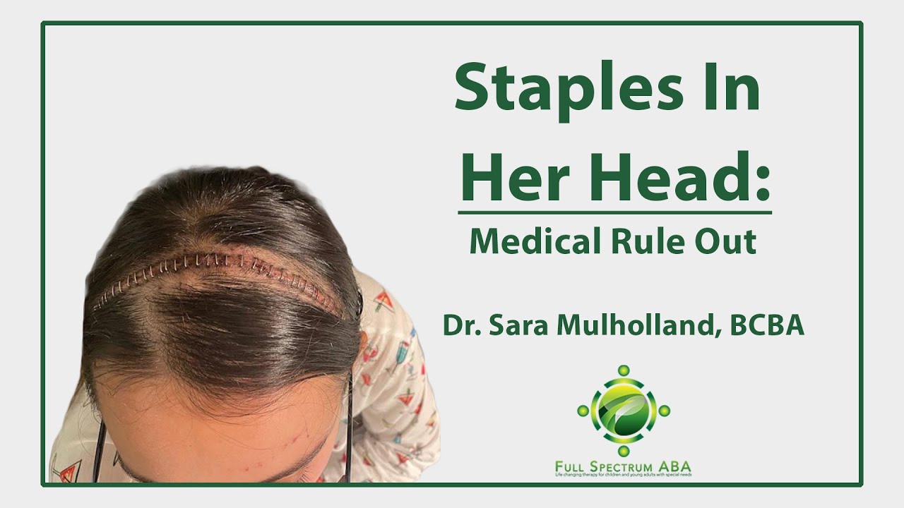 Staples in Her Head from Self Injury YouTube