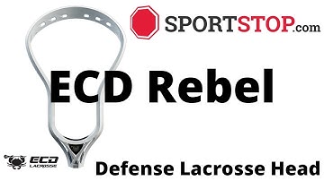 ECD Rebel Defenese Lacrosse Head Product Video @SportStop.com