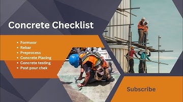 Comprehensive Concrete Checklist: From Planning to Finishing, Every Essential Step Covered