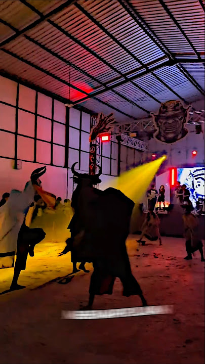 When Tradition Meets Contemporary Light & Rhythm‼️🔥 #bantengan #jaranan