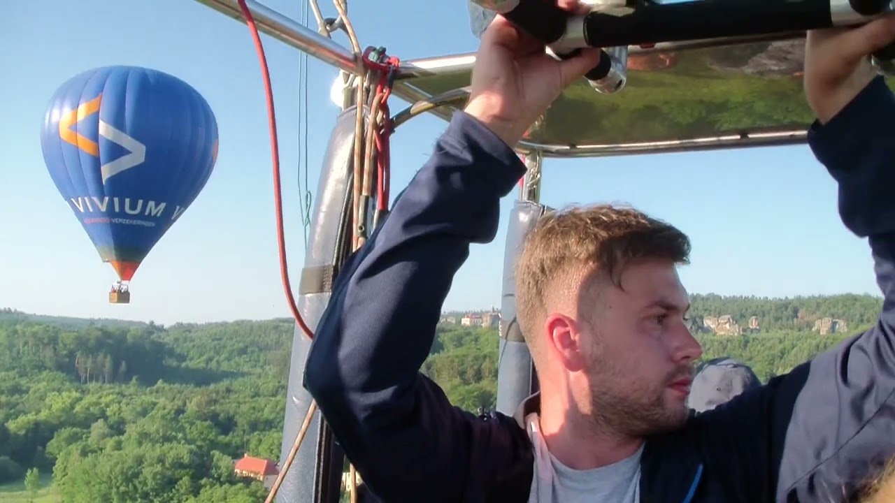 Let balonem v Ceskem Raji