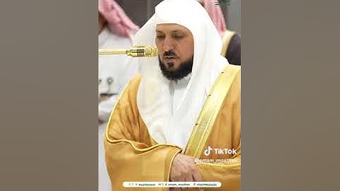 .تلاوة فضيلة الشيخ د.#ماهر_المعيقلي  من صلاة المغرب 3 جمادى الأولى 1446هـ.
