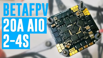 BetaFPV 20A AIO Flight Controller review // 4S TP3 Toothpick
