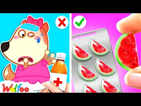 Medicine Is Not Candy!  Safety Rules for Kids | Cartoons For Kids | Wolfoo Family