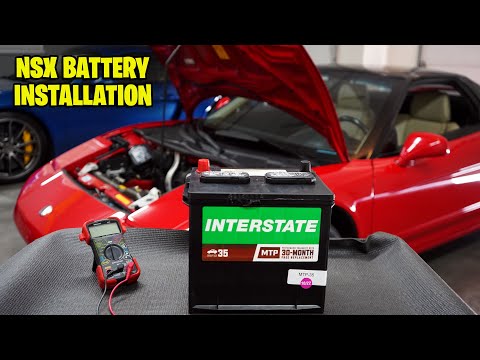 Changing a Battery on an Acura NSX – Diagnosis and Install DIY