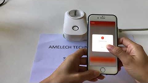 WiFi plug: app control, Google Home, Amazon Alexa and IFTTT