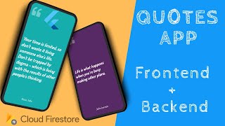 Quotes App From Scratch | BACKEND + FRONTEND screenshot 2