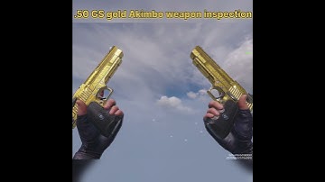 .50 GS (Akimbo) Gold Weapon Inspection | COD Mobile