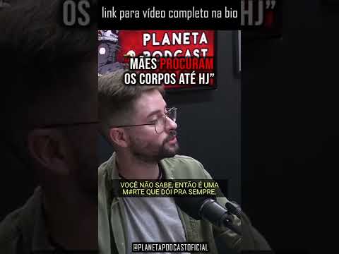 imagem do vídeo “É UMA M0RT3 QUE DÓI PRA SEMPRE” com Audino Vilão e Walter Solla | Planeta Podcast #shorts