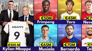 ALL LATEST CONFIRMED TRANSFER SUMMER AND RUMOURS 2024, Mbappe, Frimpong, Guimarães, Rashford✅