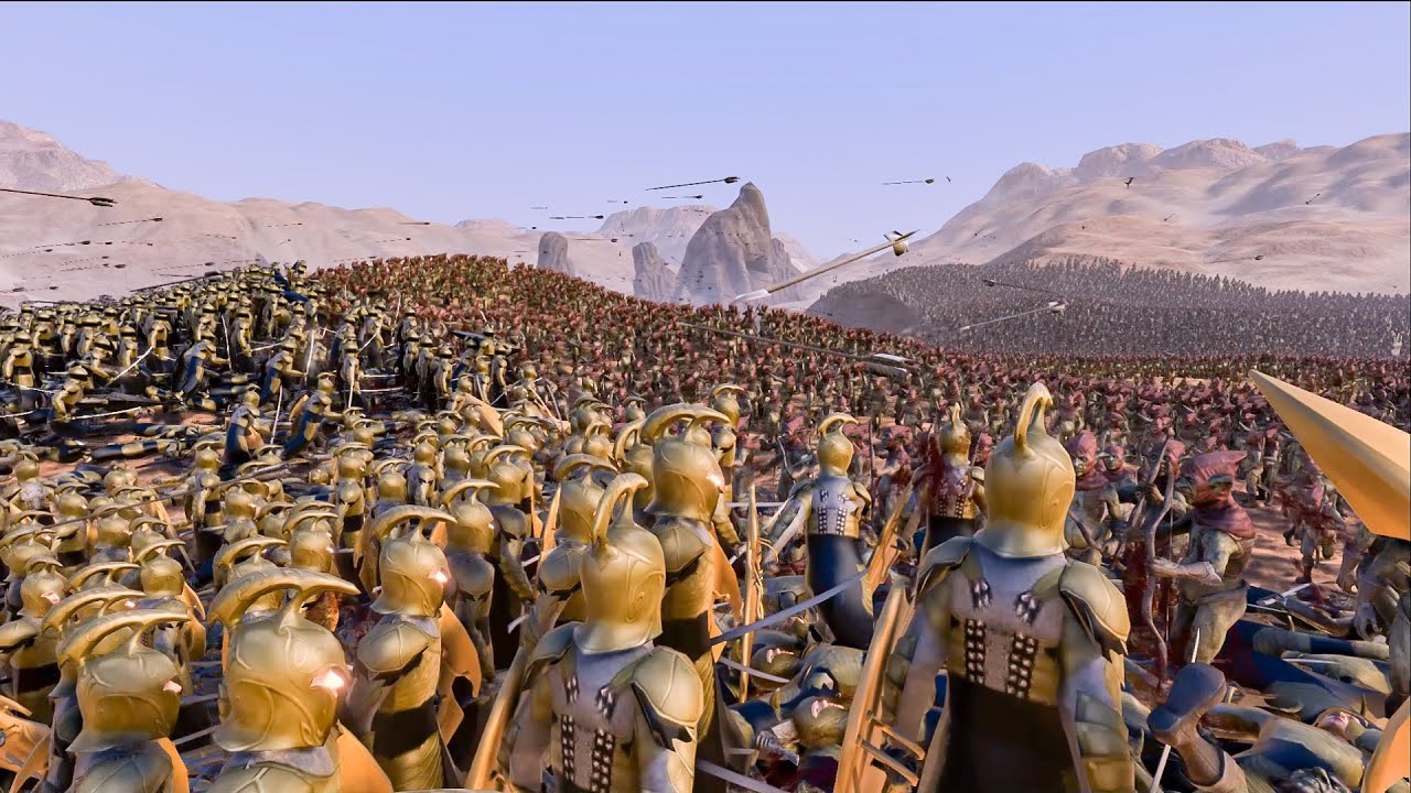 UEBS 2 | 12 000 Elf Shields VS 14 000 Goblin Rangers | Ultimate Epic Battle Simulator 2 | UEBS 2