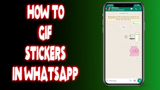 How to add gif stickers in whatsapp? screenshot 2